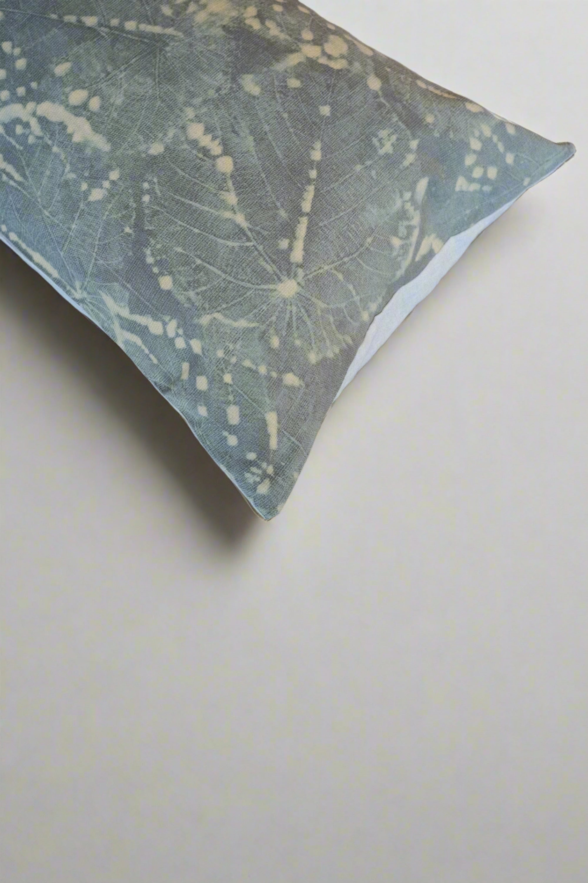 Eco Dyed Pillow Case Set in Slate