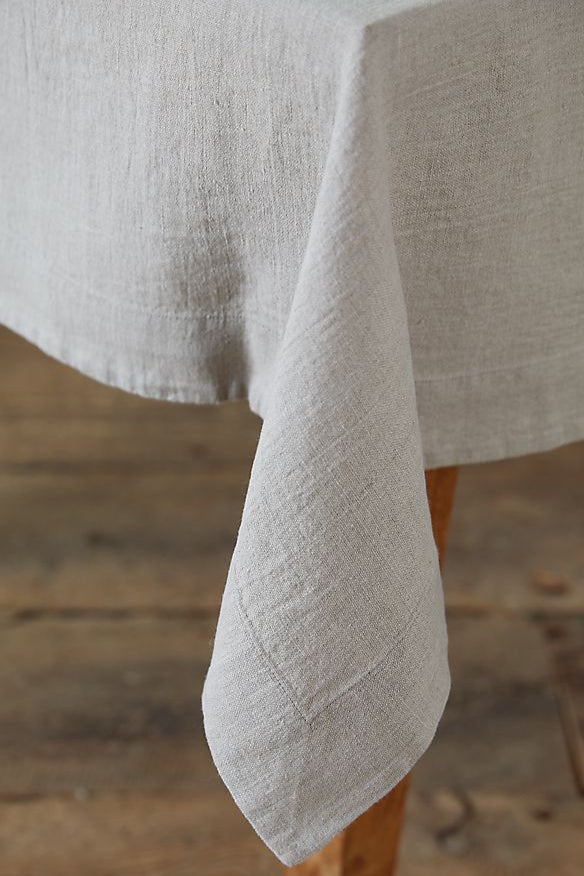 100% Linen Tablecloth