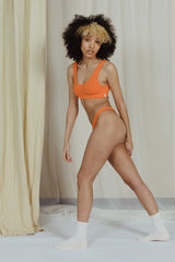 Organic Cotton G-String in Flame